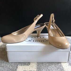 Steve Madden Pamila Blush Patent Leather Heels